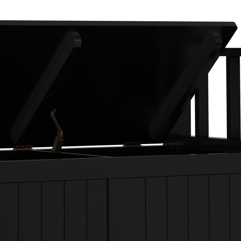 WYNDENHALL Normandy 36" Wide Solid Wood Transitional Small Entryway Storage Bench - 36 Inches wide