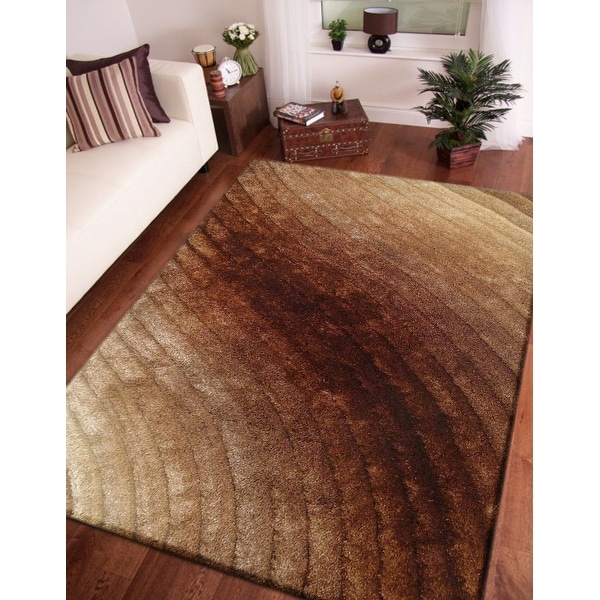 3D Shaggy Hand Tufted Area Rug. Opens flyout.