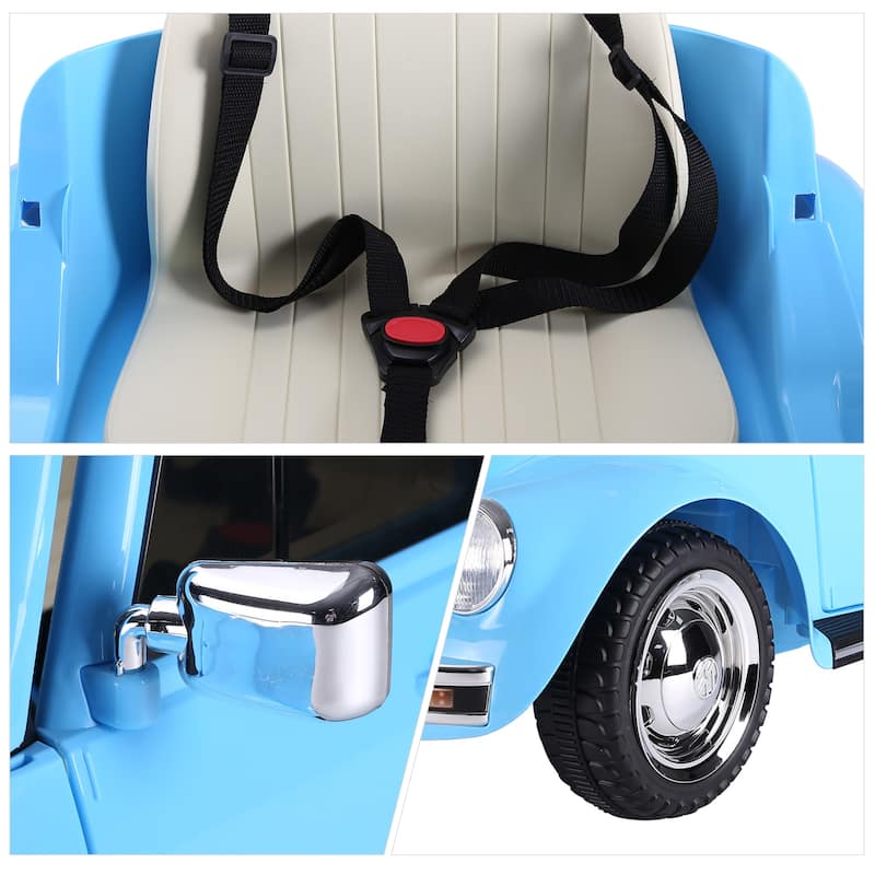 Luxury Exclusive Child Car, Battery Powered Electric Vehicle with Front Lights, Parent Remote Electric Truck Toy