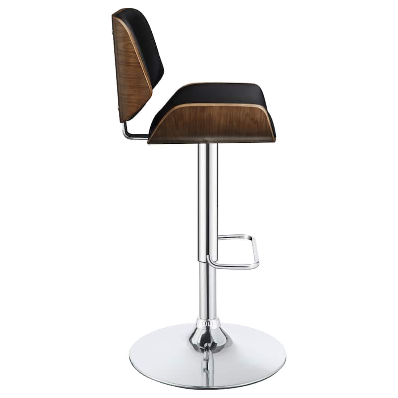 Folsom Adjustable Height Pedestal Base Bar Stool