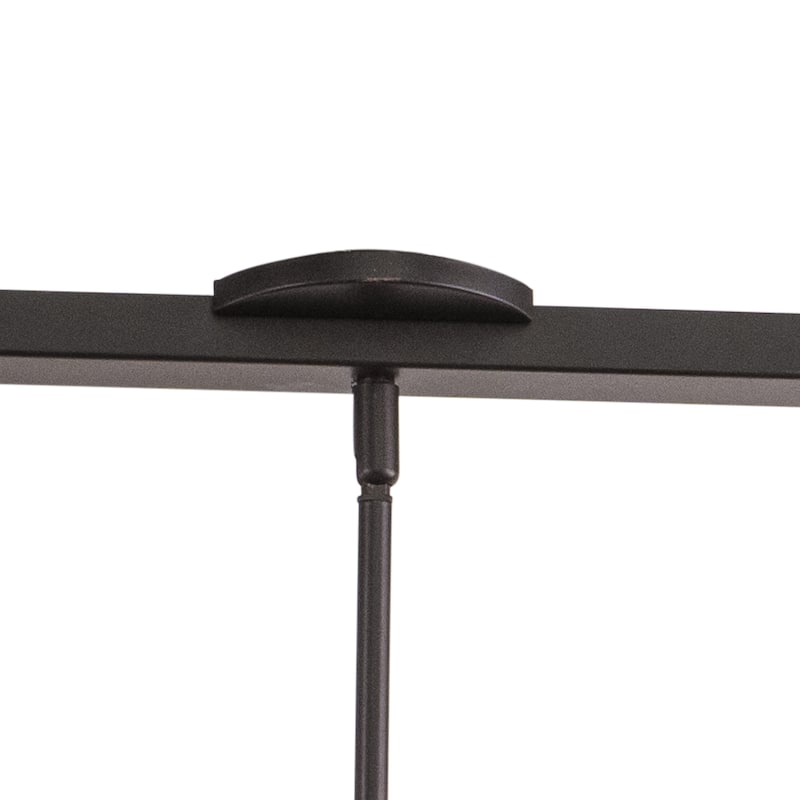 Linear Chandelier Pendant Light - 3 Light Island Bronze Finish Modern Farmhouse - 16.63