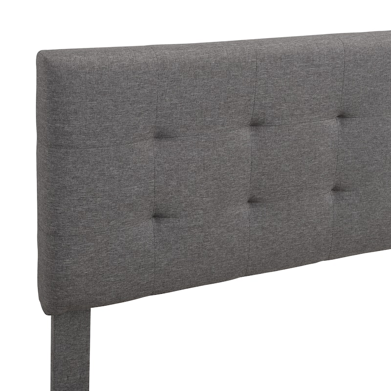 Upholstered Tufted Bed