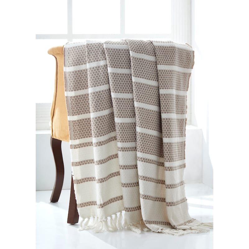 Modern Threads Recycled Cotton Hilo Throw