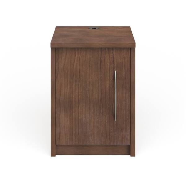 Shop Porch Den Edna Single Door Nightstand Overstock 20340115