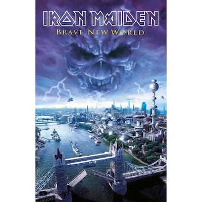 Iron Maiden Brave New World Art Poster - 24 x 36 Inch