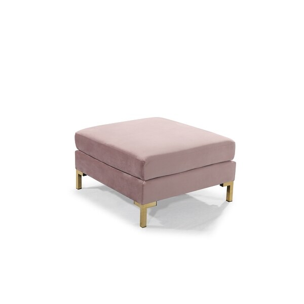 Chic Home Guison Modular Chaise Ottoman Square Cushion Bench. Opens flyout.