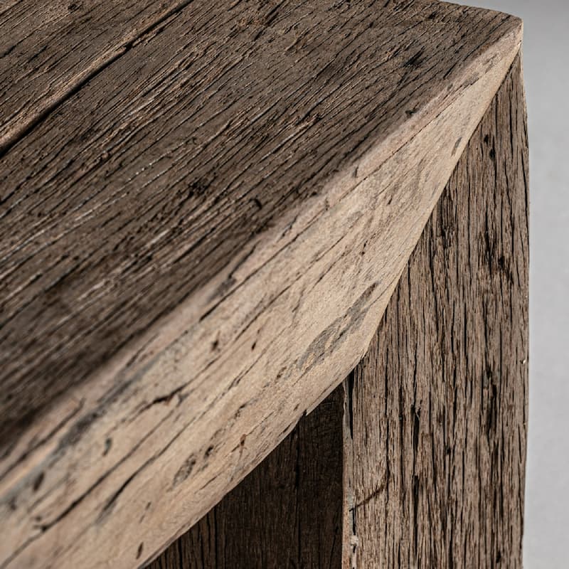 Rectangular Wooden Coffee Table - 48" - Brown