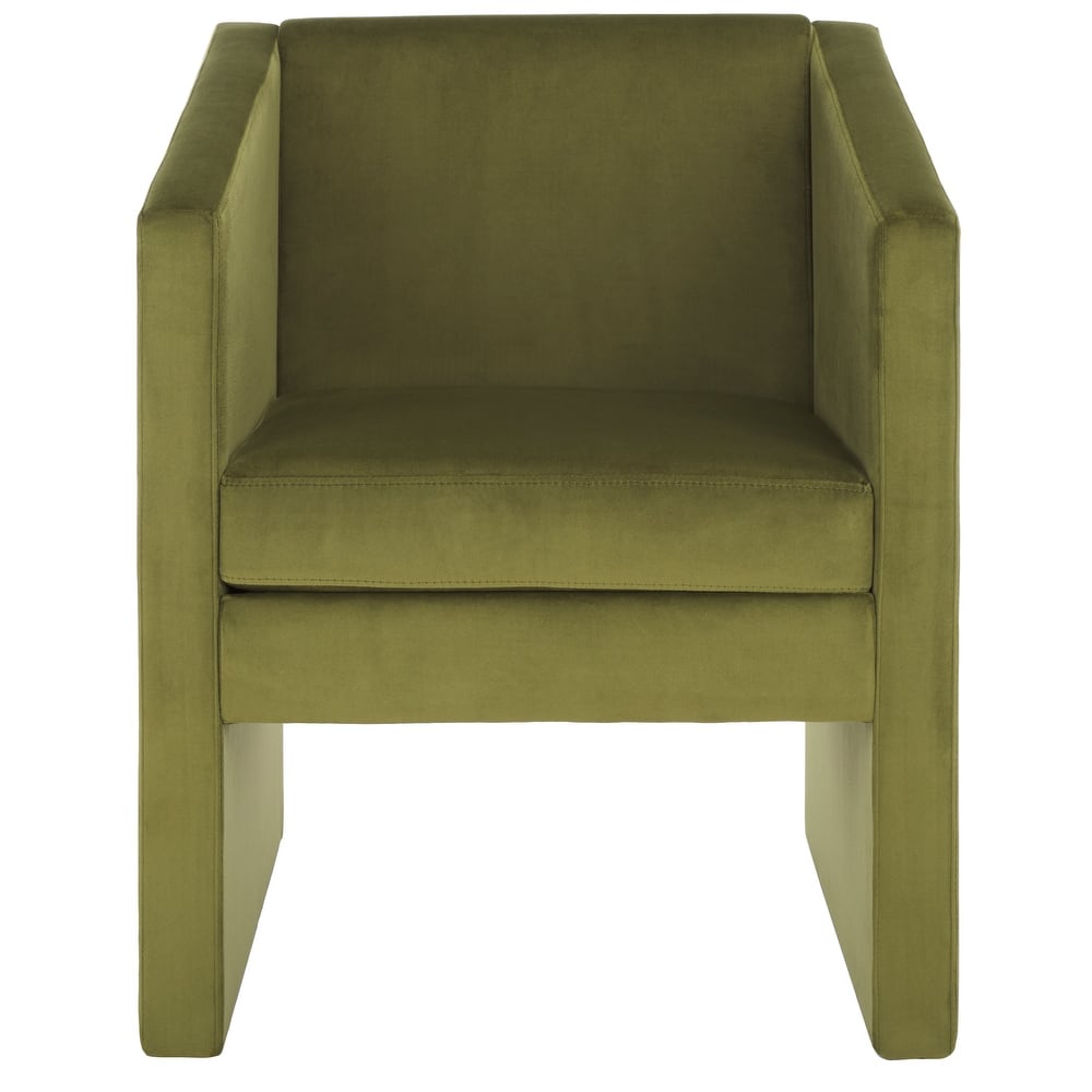 SAFAVIEH Una Accent Chair - W24" x D25" x H30" - 24Wx25Dx30H