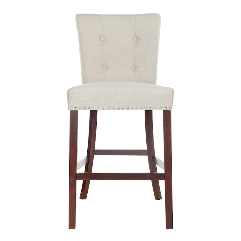 SAFAVIEH Rosalba 30-inch Bar Stool (Set of 2) - 20" x 26.5" x 44.5" - 20" x 26.5" x 44.5" - 20Wx27Dx45H