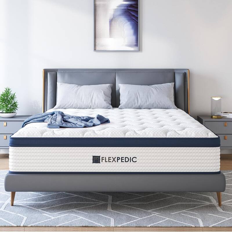 10" Queen Mattress,Memory Foam Hybrid Mattress with Space Cotton for Tight Sleep,Medium-Firm Cooling Mattress