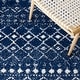 preview thumbnail 109 of 117, SAFAVIEH Berber Fringe Shag Leatha Trellis Rug