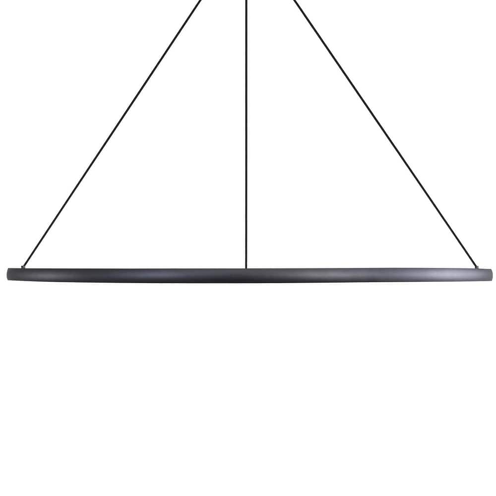 Golden Lighting 5460-71 Veritas 71" Wide Ring Chandelier