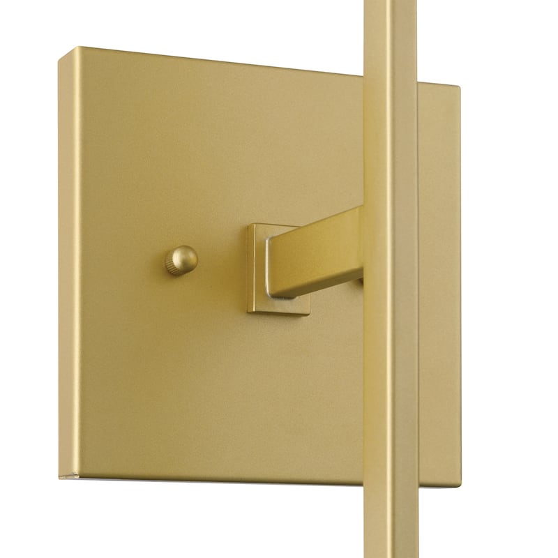 Vincenzina 2-light Modern Gold Sconce Dimmable Wall Torchiere with UL