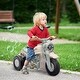 preview thumbnail 8 of 7, Ride on Bubble Car, 6V Kids Motorcycle, 3 Wheeled 2 MPH Electric Motorbike for Toddler with LED Headlight, Music - Cream White