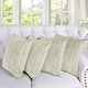 preview thumbnail 18 of 48, Agnew Pleated Velvet Decorative Throw Pillow Cover Set, NO INSERT