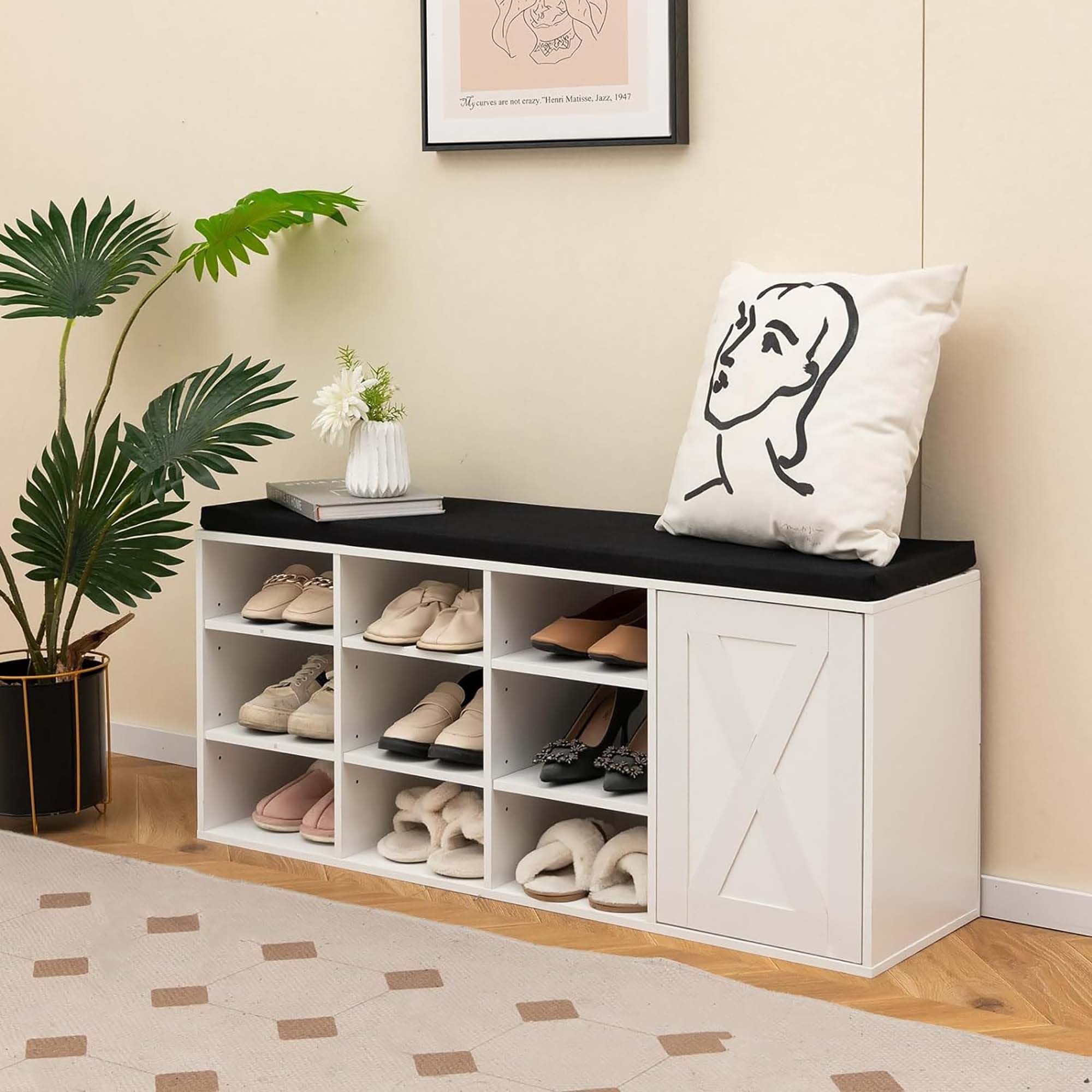 Shoe Rack Benches Storage Benches Bed Bath Beyond