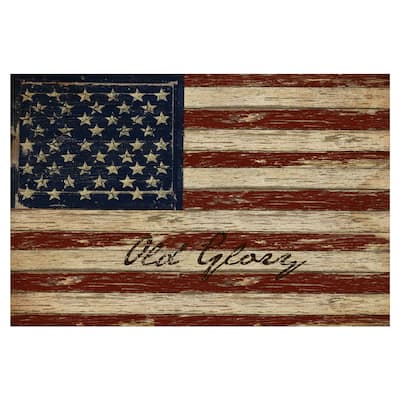 Old Glory by Beth Albert Canvas Art Print