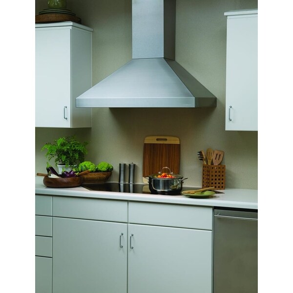 Vent A Hood Pdh14 236 600 Cfm 36 Euro Style Wall Mounted Range Vent A Hood Pdh14 236 600 Cfm 36 Euro Style Wall