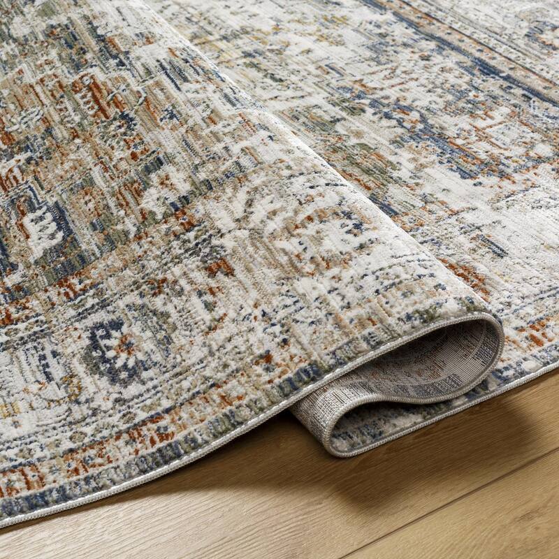 Livabliss Traditional Edmonton Diamond Area Rug