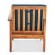preview thumbnail 13 of 17, Illona Outdoor Acacia Sofa Set by Christopher Knight Home