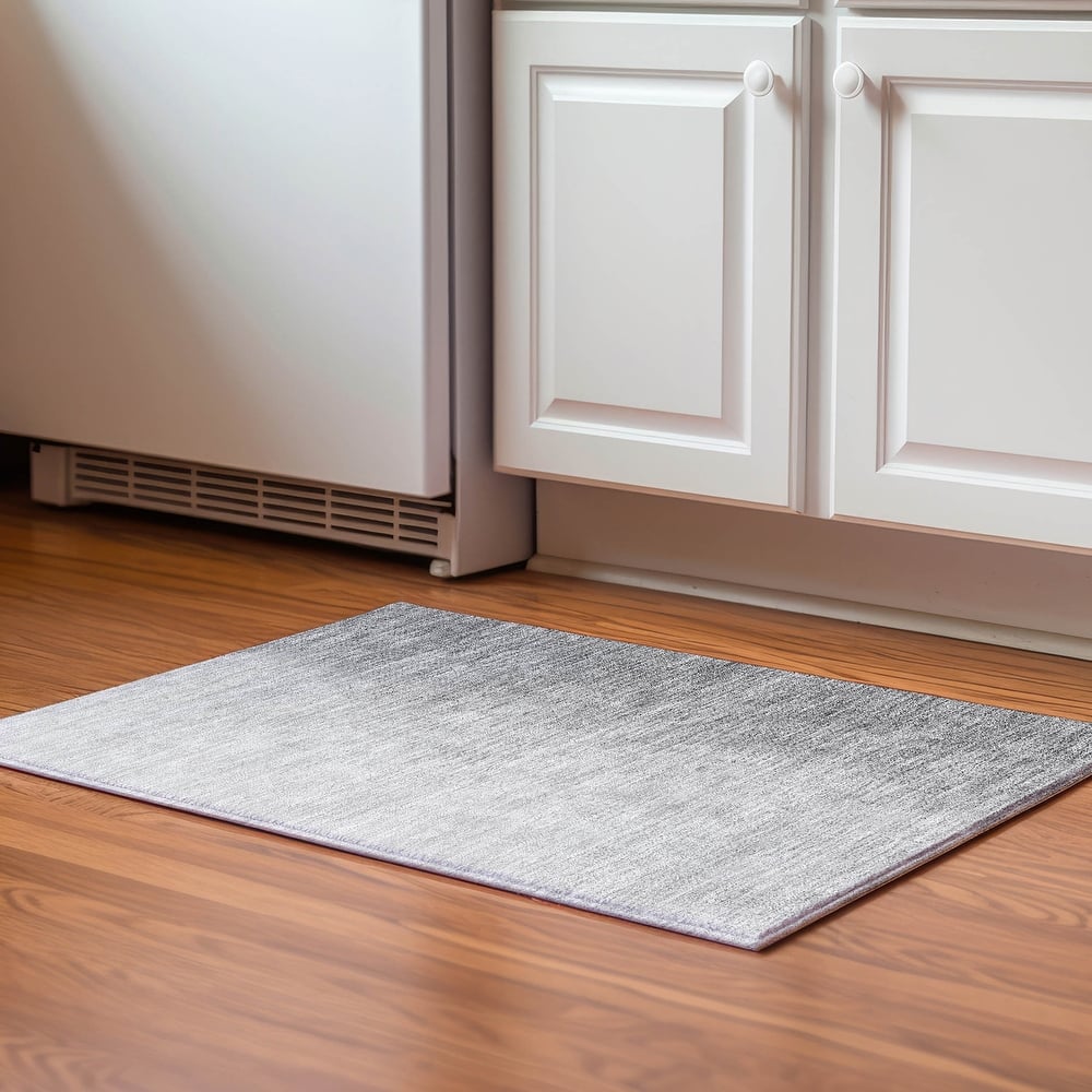 Premium Washable Super Soft Solid Ombre Juju Mayfield Rug