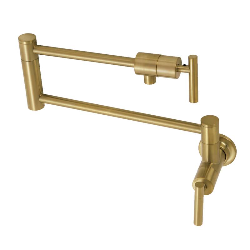 Manhattan Wall Mounted Pot Filler Faucet - Oil Rubbed Bronze