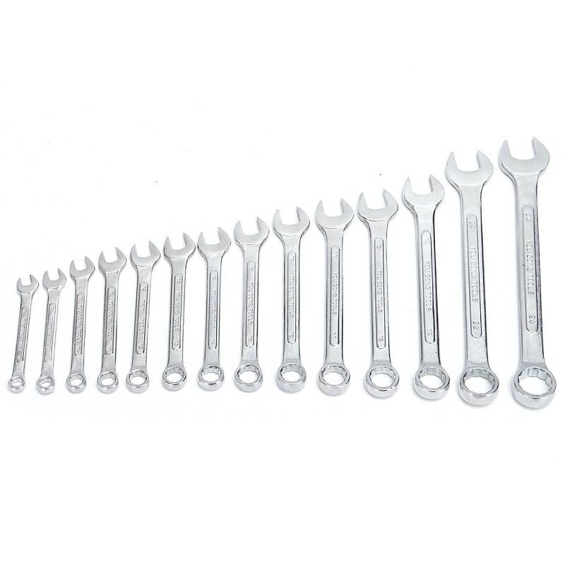 Shop 14 Pcs Portable Spanner Wrench Ratchet Ring Set 8 24mm Car Tool Kit Overstock 31926105