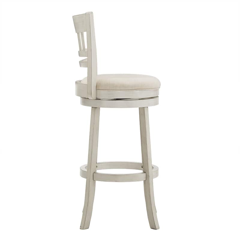 Verona Swivel 29-inch High Back Bar Stool by iNSPIRE Q Classic