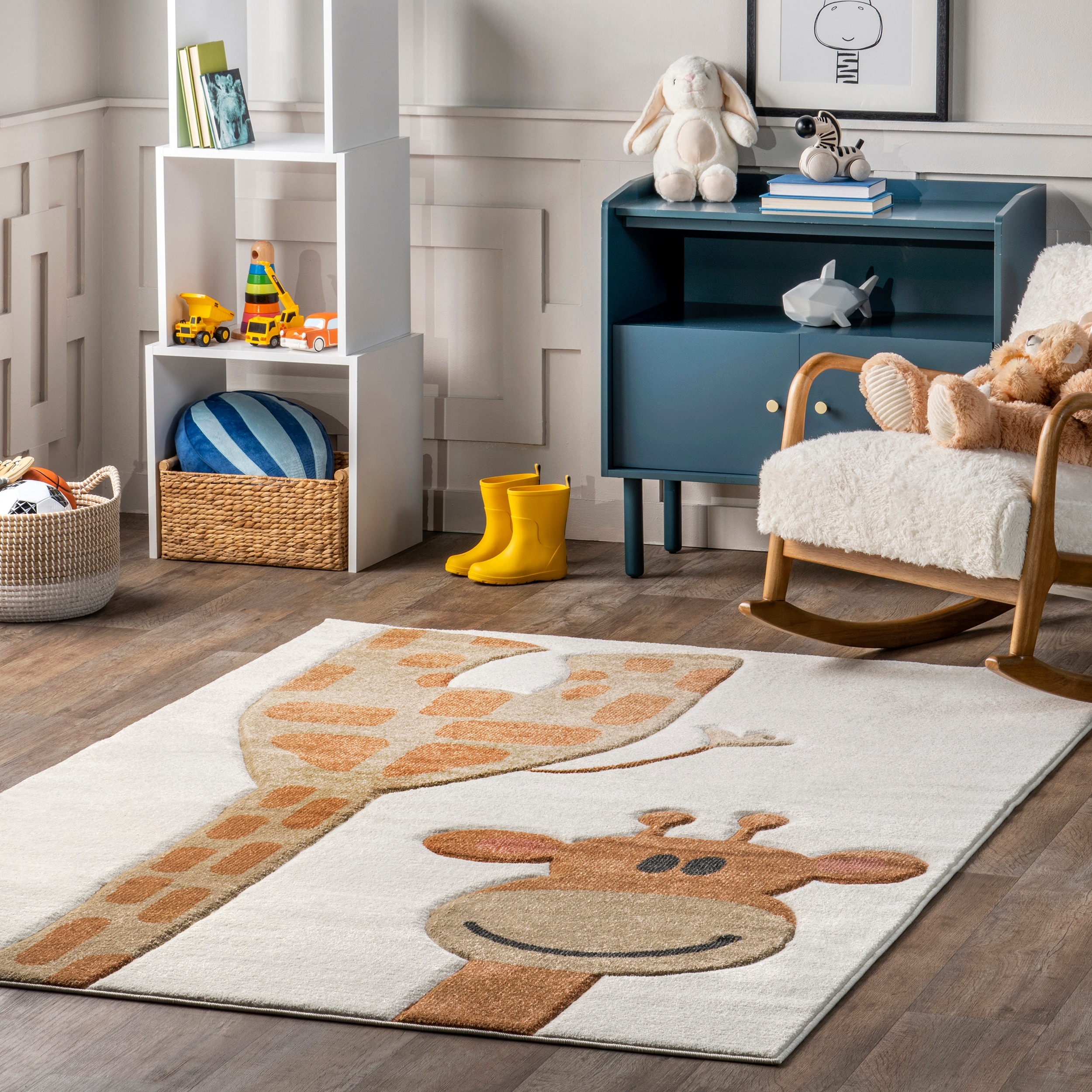 Nuloom Anabell Giraffe Kids Area Rug - Bed Bath & Beyond - 39483381