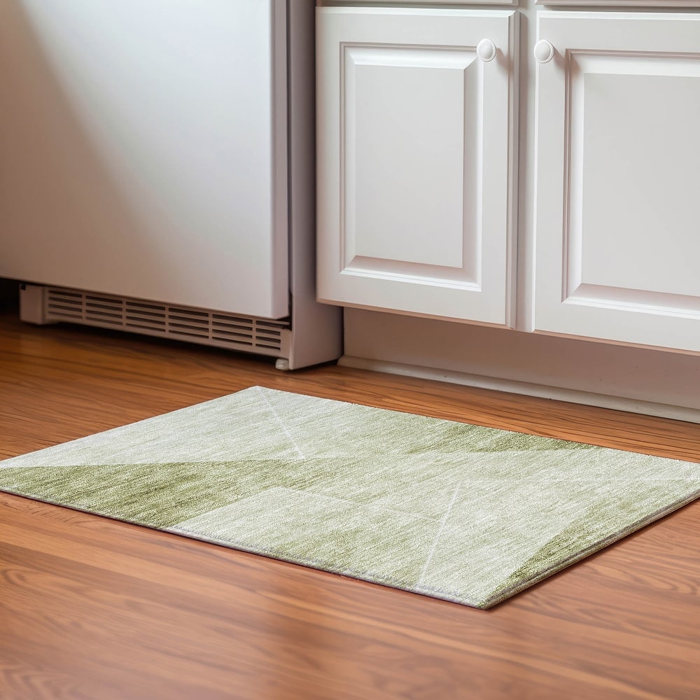 Premium Washable Super Soft Modern Mid Century Mayfield Rug