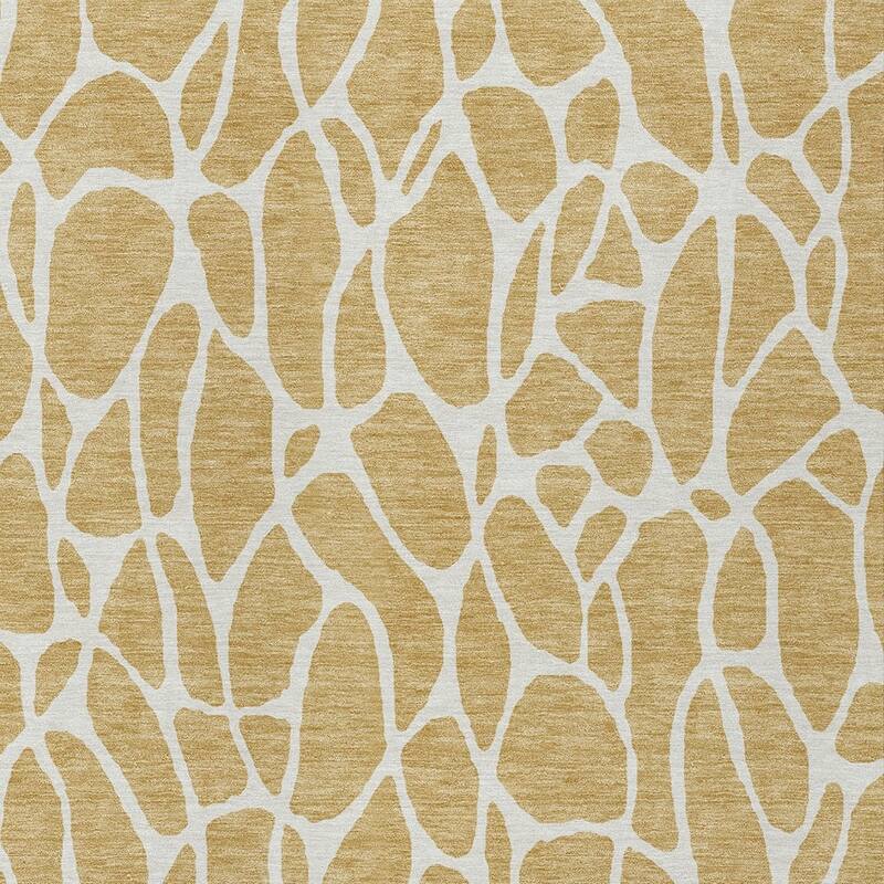 HomeRoots Geometric Transitional Rectangle Outdoor Rug