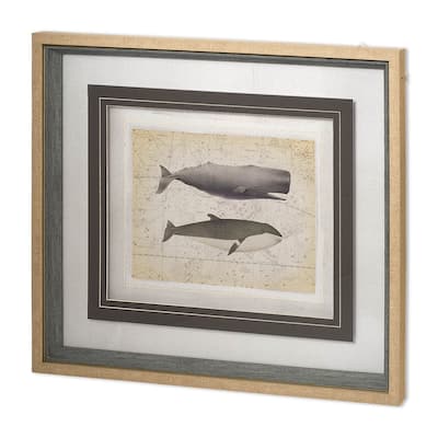 Whale Constellation 1 Framed Art Print