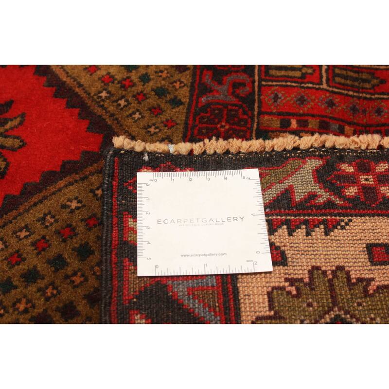Teimani Red Rug 3'0" x 4'10" - 3'0 x 4'10