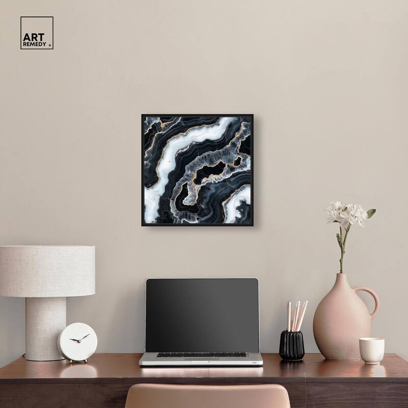 Aureate Ash Canvas by Art Remedy