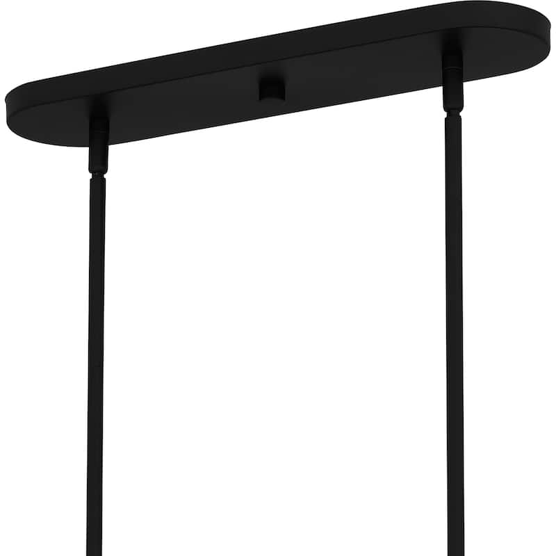Spiral 5-Light Mystic Black Island Light
