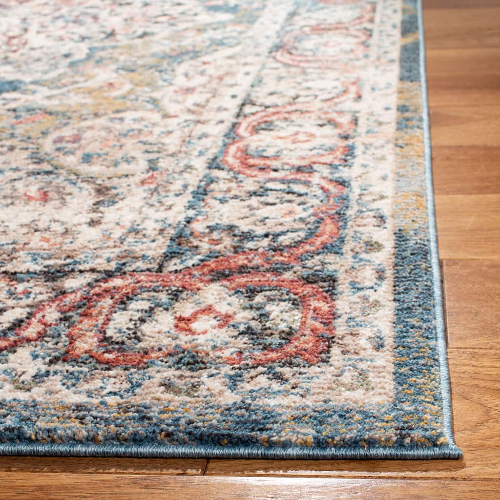 SAFAVIEH Lyric Vintage Medallion Polyester Rug - 2'3" x 4'
