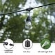 preview thumbnail 6 of 9, 19.5FT LED Outdoor Waterproof Globe String Lights Bulbs
