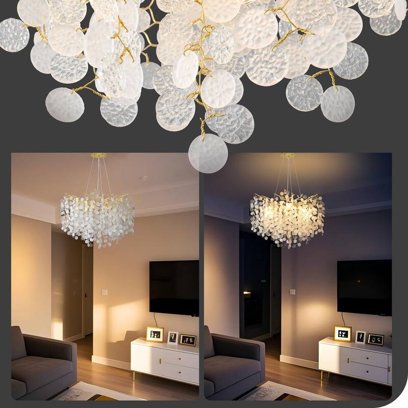 Modern Tree Branch Chandelier Crystal Pendannt Light Fixtures