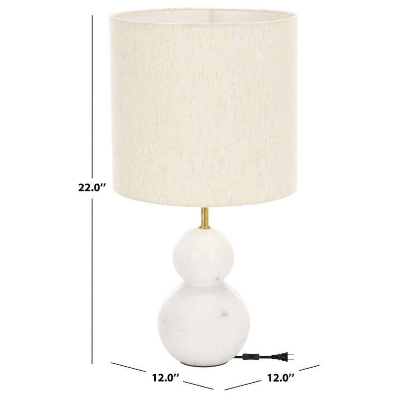 SAFAVIEH Lighting Callie 18-inch Table Lamp - 12"W x 12"D x 18H