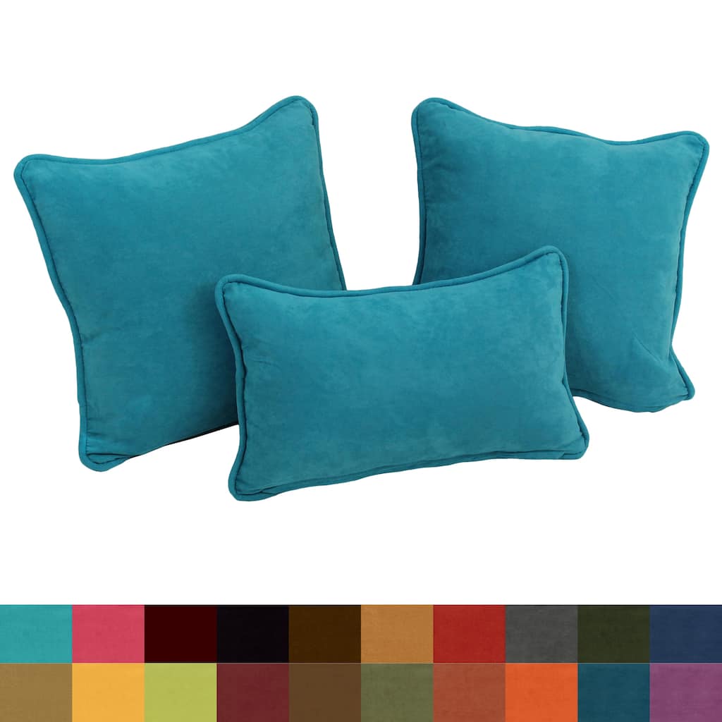 Blazing Needles Delaney 3-piece Indoor Throw Pillow Set