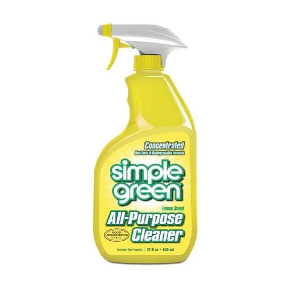 Simple Green 3010001214001 All Purpose Cleaner, 22 Oz, Lemon Scent