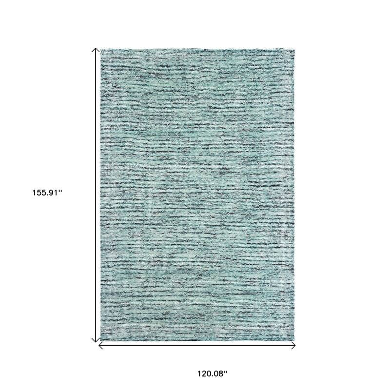 HomeRoots Solid Color Modern Rectangle Area Rug