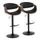 preview thumbnail 4 of 70, Carson Carrington Kanteborg Adjustable Bar Stool with Rounded T Footrest (Set of 2)