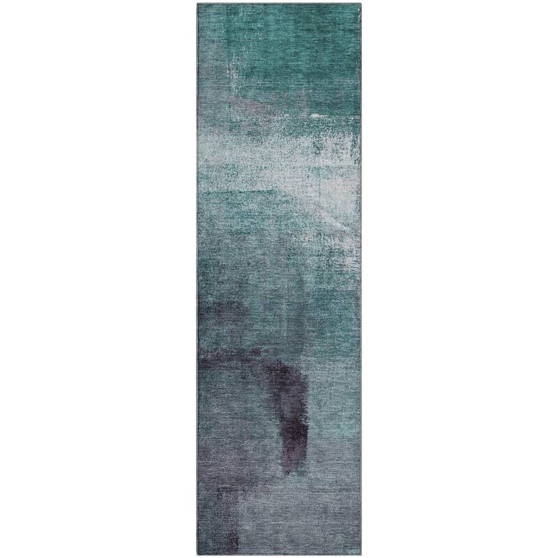 Premium Washable Super Soft Brushstrokes Abstract Mayfield Rug