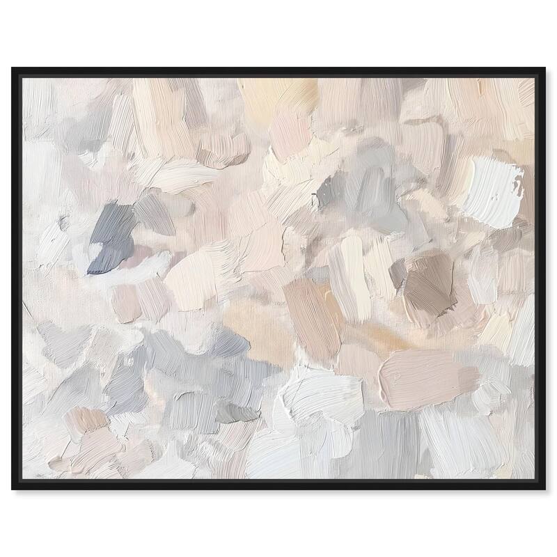 Soft Colors Fade I Canvas by Art Remedy - Black - 36" x 30"