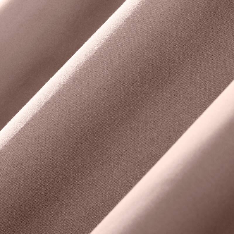 Sun Zero Cyrus Thermal Total Blackout Back Tab Curtain Panel, Single Panel
