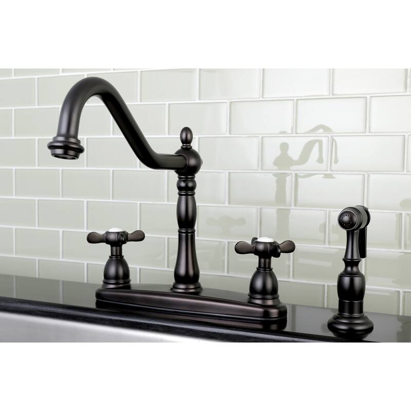 Kingston Brass Essex Centerset Kitchen Faucet - Oil Rubbed Bronze