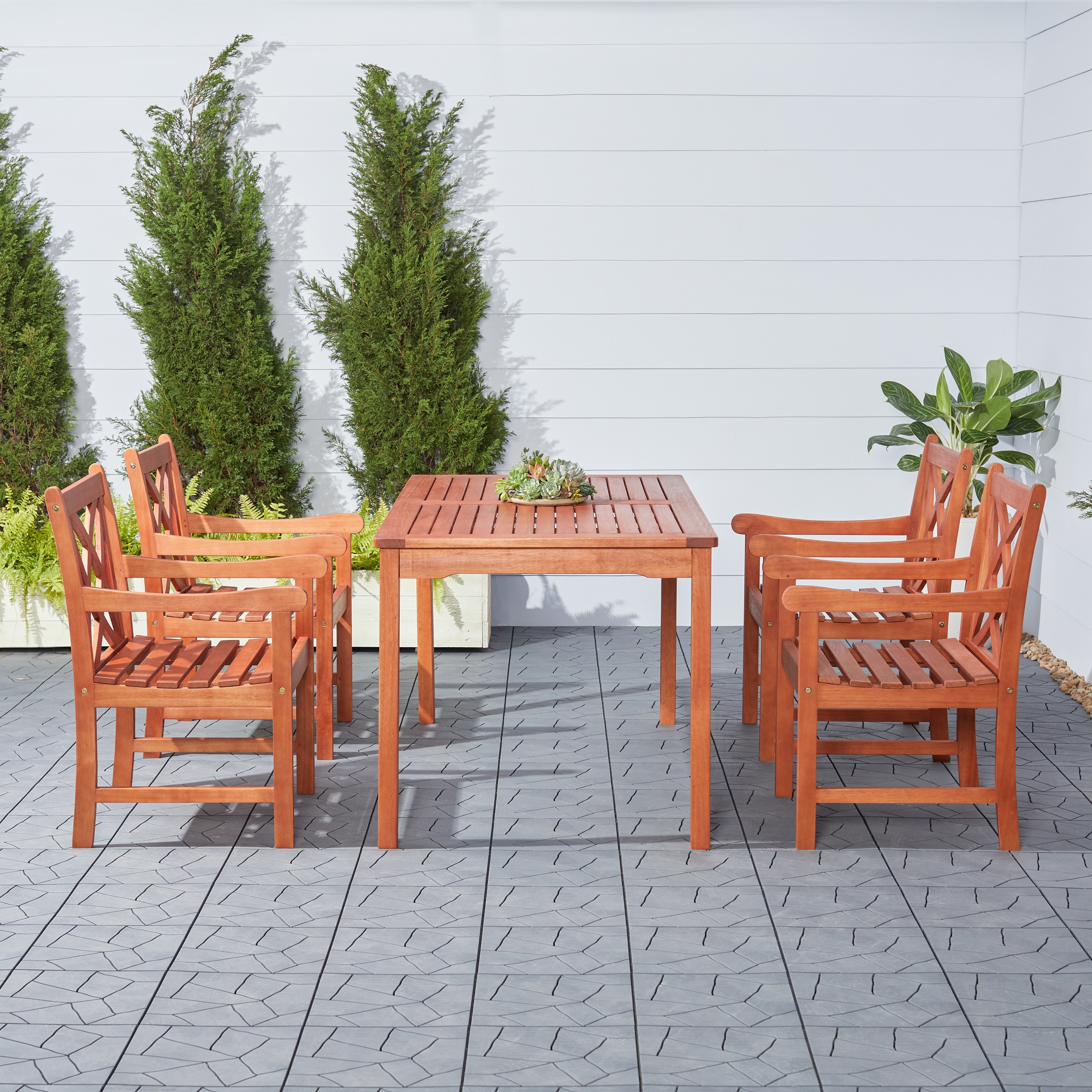 Sandestria dining table with umbrella option by havenside home best sale