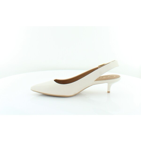 calvin klein white heels
