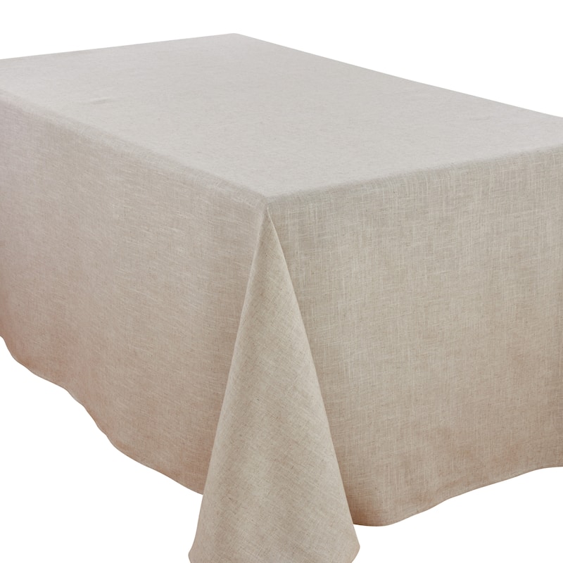 Toscana Linen Blend Tablecloth - 90 x 156